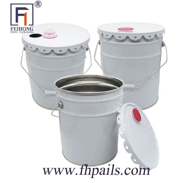 Steel Pail Lug Lid With Spout Steel Pail Lug Lid With Spout