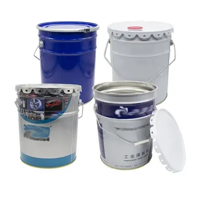 5 Gallon Hlau Xim Lub Taub Hau Rau Cia Cov Khoom Txheej